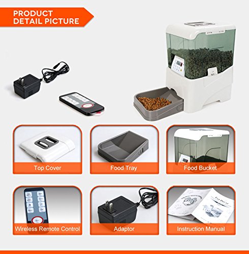 Toppets Remote Controlled Automatic Pet Feeder Pf 21b Check
