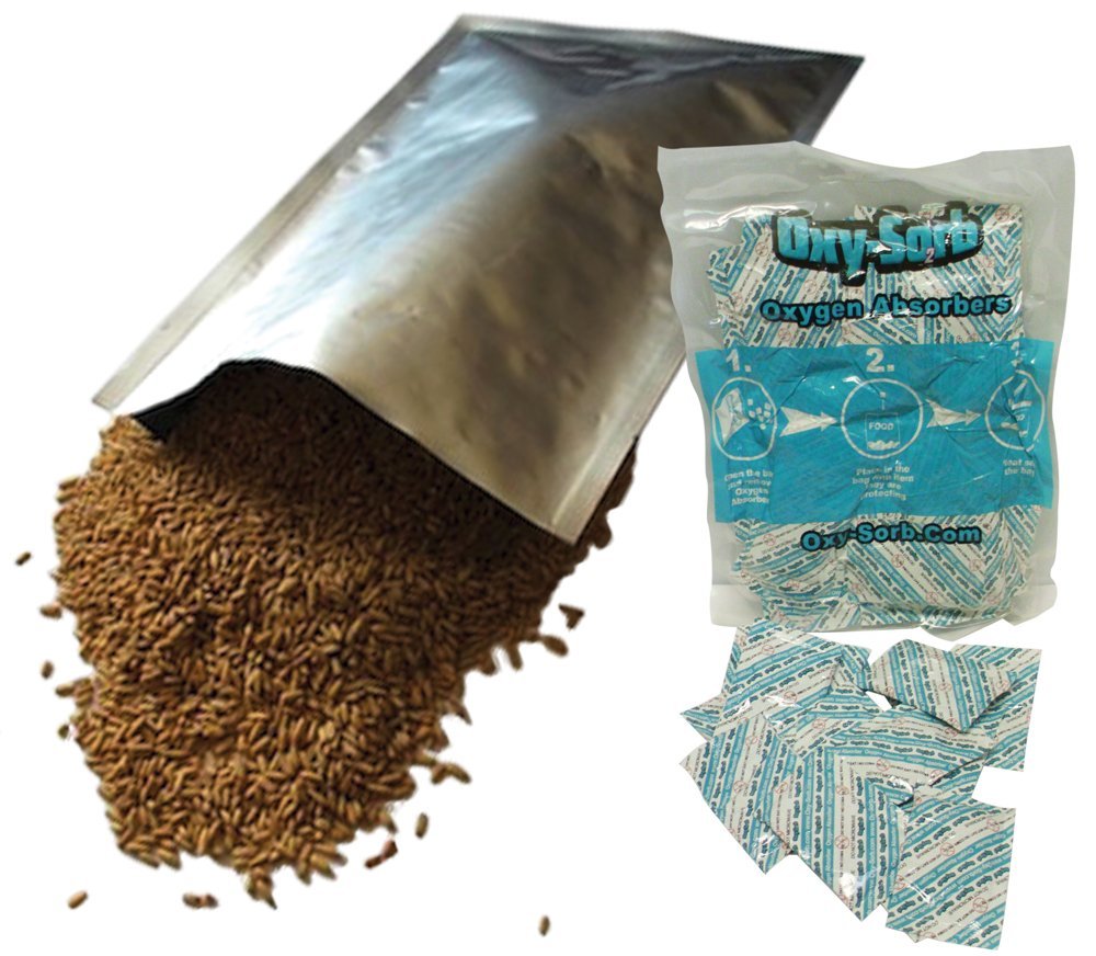 Dry Packs 80 1 Quart Mylar Bags Oxygen Absorbers For Dried Food