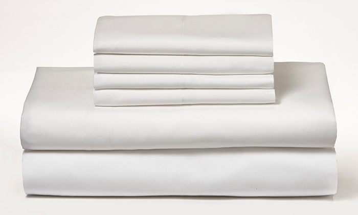 wexley home 6 piece wrinkle free microfiber sheet set white size wexley home sheets