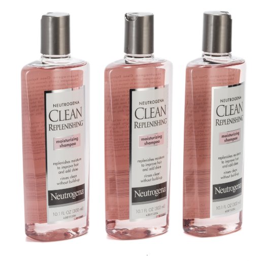Neutrogena Clean Replenishing Moisturizing Shampoo 3 Pack Size Neutrogena Clean Replenishing Moisturizing Shampoo 3 Pack Size 10 1 Oz