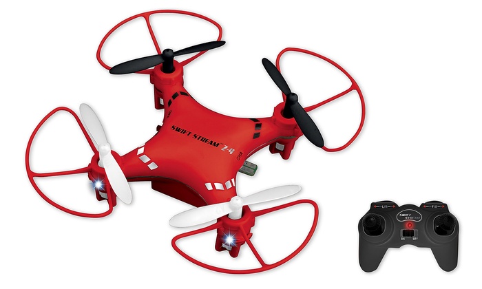 Swift Stream Z-4 3" Remote Control Mini Drone - Red - Check Back Soon