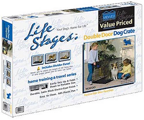 life stages dog cage