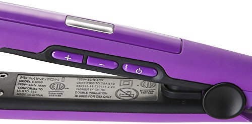 remington anti static ceramic hair straightener