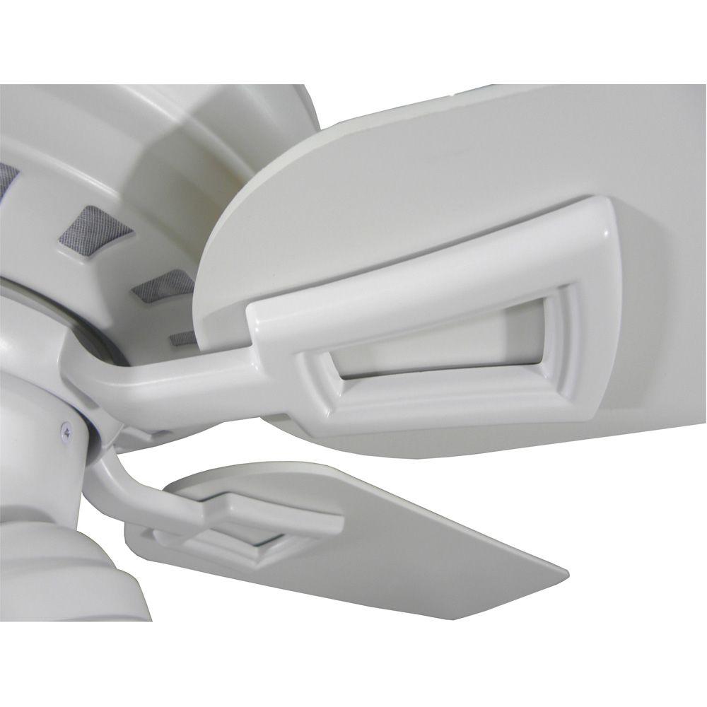 Hampton Bay 51012 Lyndhurst 52 In Indoor White Ceiling Fan