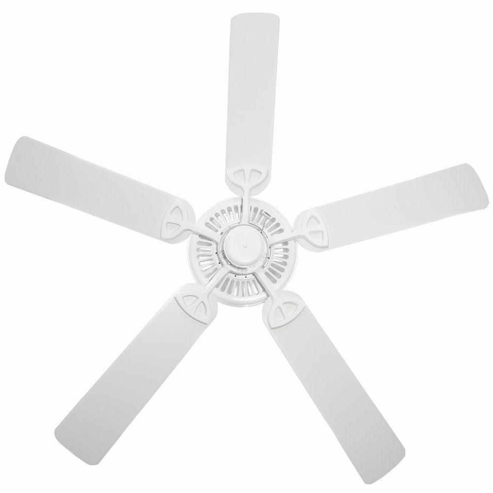 Hampton Bay B552qi Wh Farmington 52 In Indoor Ceiling Fan White
