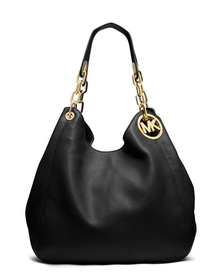 Michael kors fulton tote black Clearance