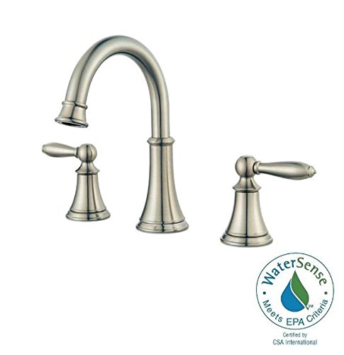 Pfister Pasadena 8 Widespread 2 Handle Bathroom Faucet Brushed Pfister Pasadena 8 Widespread 2 Handle Bathroom Faucet Brushed Nickel