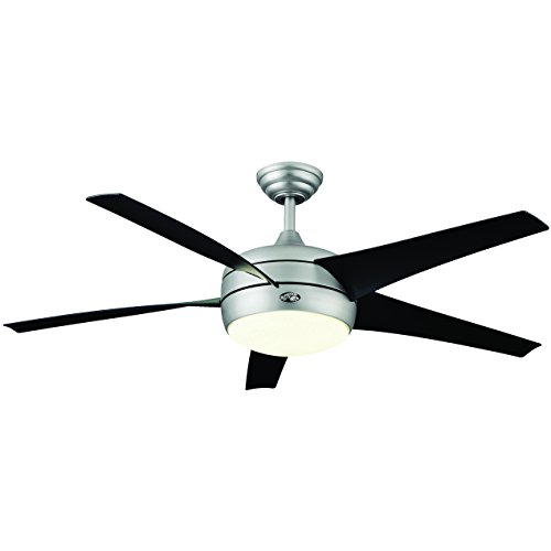 Hampton Bay Windward Ii 54 Ceiling Fan W Light Brushed Steel Hampton Bay Windward Ii 54 Ceiling Fan W Light Brushed Steel 55295