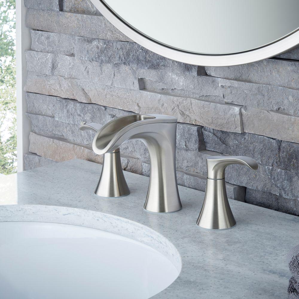 Pfister Brea 8 Widespread 2 Handle Waterfall Bath Faucet