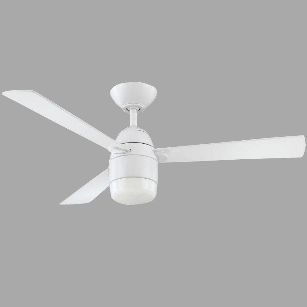 Designers Choice Antron 42 In White Ceiling Fan Ac18842 Wh