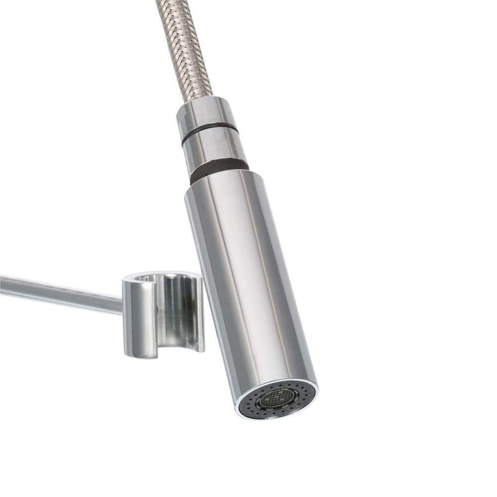 Glacier Bay Series 400 1 Handle Pull Down Sprayer Kitchen Faucet