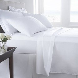 luxury home premium ultra soft 6 pc bed sheets set white size sheets white