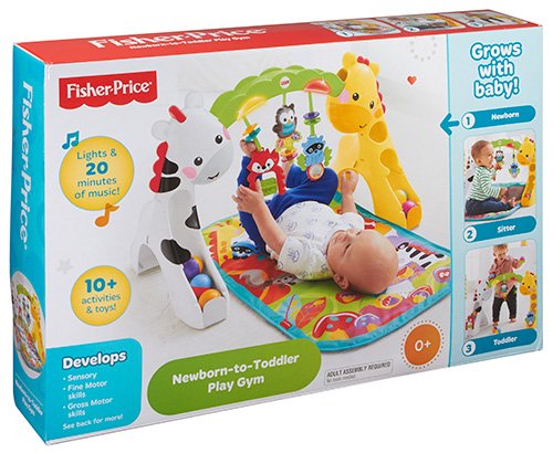 fisher price toddler play gym
