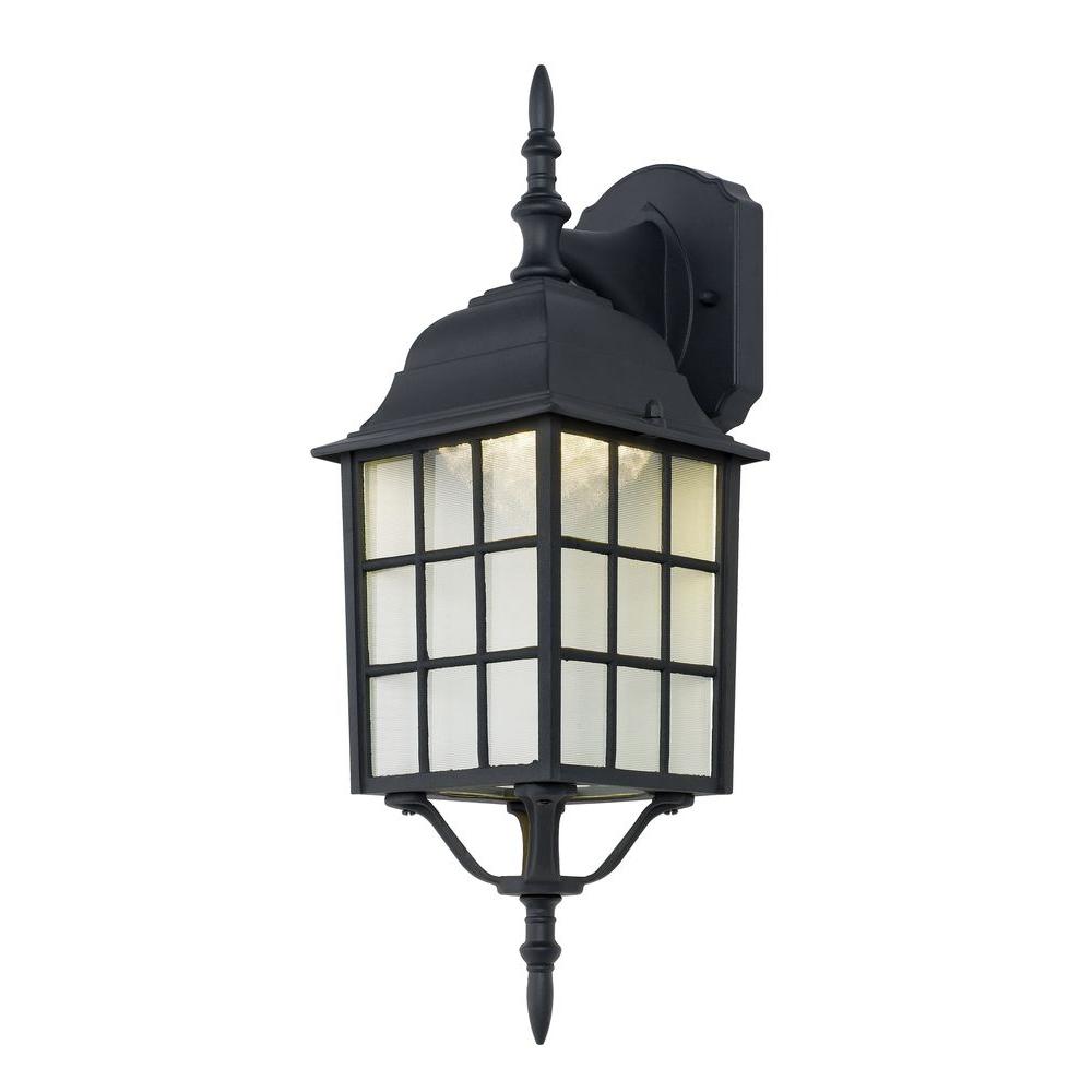 Hampton Bay 1000711845 Black Outdoor Led Wall Lantern Check Back Hampton Bay 1000711845 Black Outdoor Led Wall Lantern