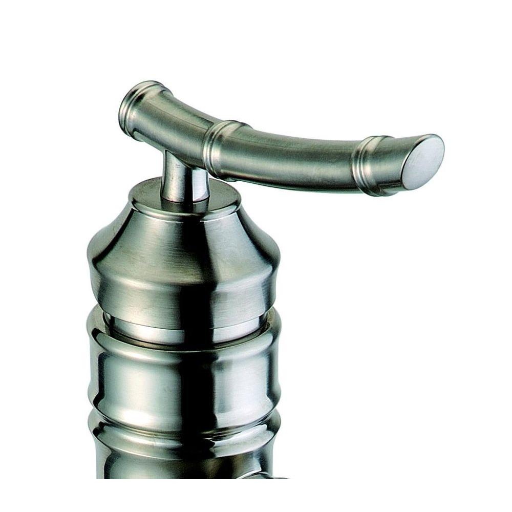 Pegasus Bamboo Single Hole 1 Handle Vessel Bathroom Faucet