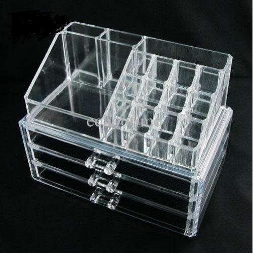 Home It Clear Acrylic Makeup Organizer Cosmetic Organizer And