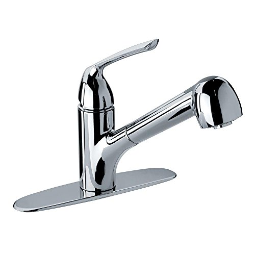Glacier Bay Market Single Handle Pull Out Sprayer Kitchen Faucet