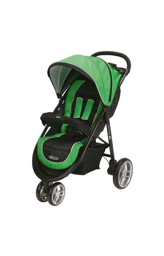 graco click connect stroller green