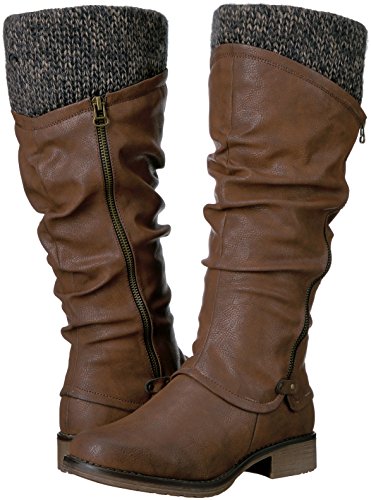 muk luks brown bianca boot