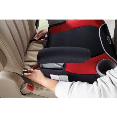 graco affix highback booster car seat with latch system