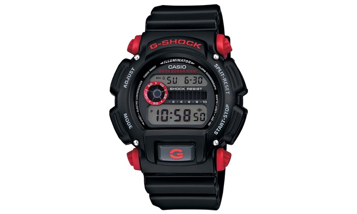Casio G Shock 45mm Men S Classic Resin Digital Watch Black Dw9052 1v Check Back Soon Blinq