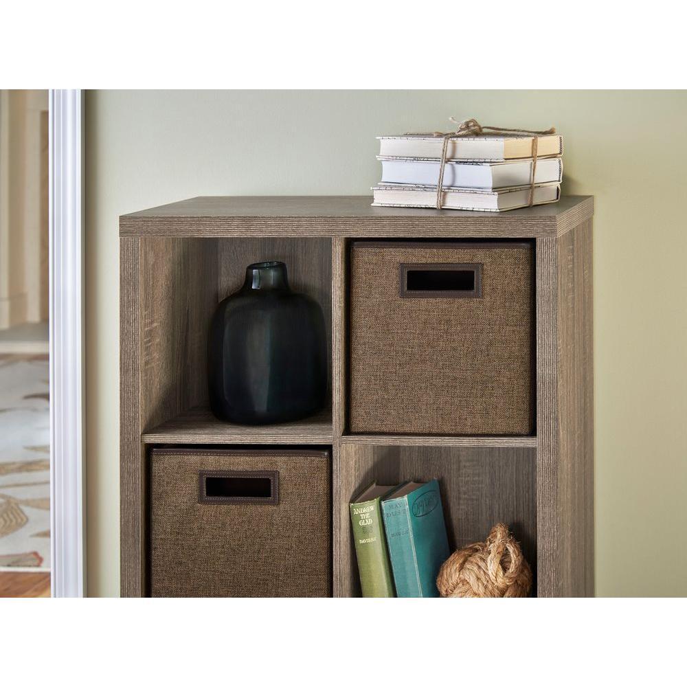 Closetmaid 11 Inch Linen Fabric Drawer Toffee Check Back Soon