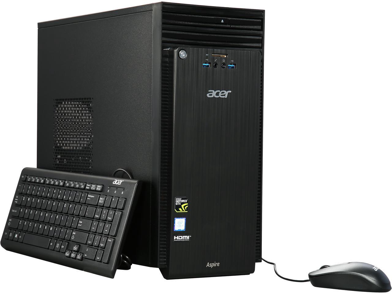 Acer Aspire Desktop PC i7 3.4GHz 16GB 2TB Win10 Home (ATC ...