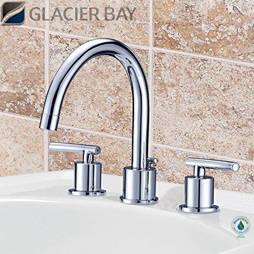 Glacier Bay Dorset 8 2 Handle Bathroom Faucet Chrome