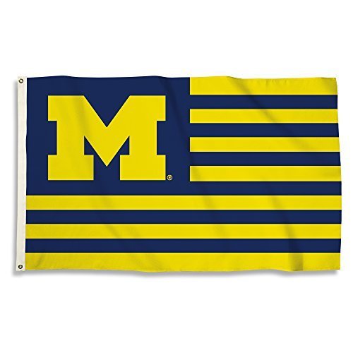 Bsi 3 X5 Ncaa Michigan Wolverines Flag With Grommets Navy Yellow Bsi 3 X5 Ncaa Michigan Wolverines Flag With Grommets Navy Yellow Blinq