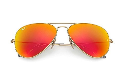 ray ban orange flash polarized