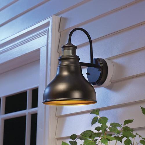 Home Decorators Oil Rubbed Bronze Outdoor Led Motion Sensor Wall Home Decorators Oil Rubbed Bronze Outdoor Led Motion Sensor Wall Lantern