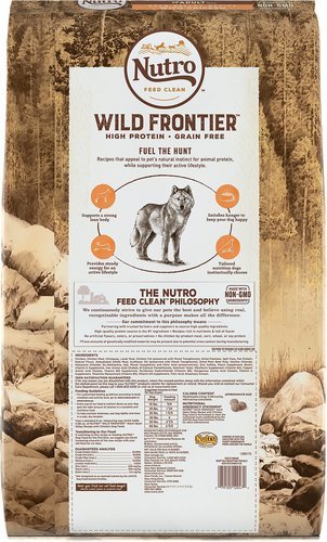nutro feed clean wild frontier