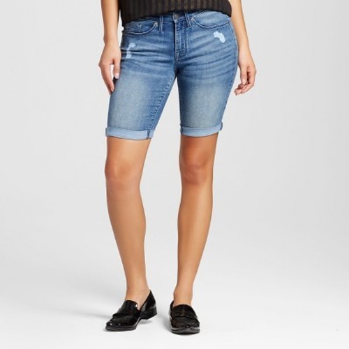 mossimo mid rise bermuda shorts