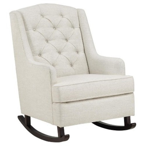 zoe tufted rocking chair
