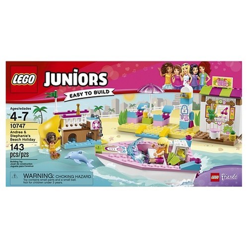 lego juniors andrea & stephanie's beach holiday