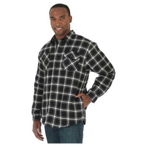 wrangler quilted flannel