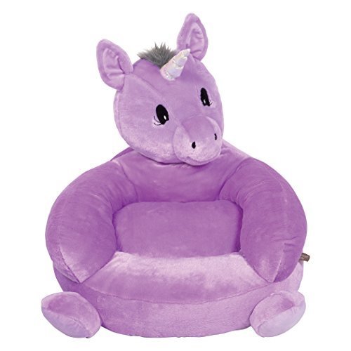Trend Lab Kids Plush Unicorn Animal Character Chair Purple Blinq Trend Lab Kids Plush Unicorn Animal Character Chair Purple
