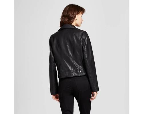 mossimo faux leather jacket