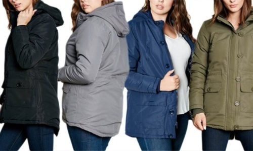 plus size heavyweight coats