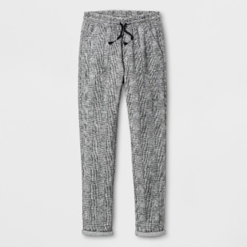 boys plaid joggers