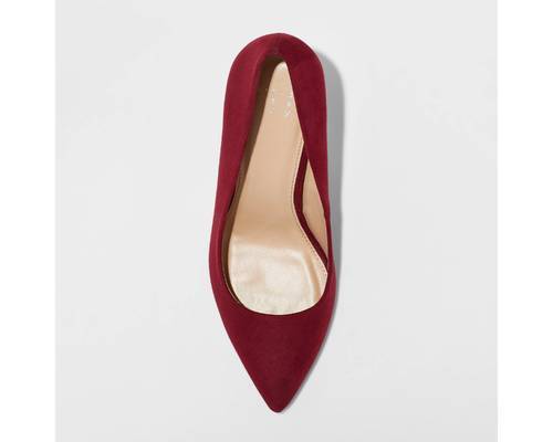 a new day red heels