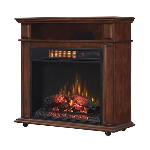 Twin Star Infragen Rolling Mantel Electric Fireplace 23irm7491