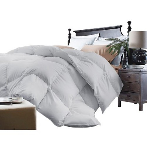Blue Ridge Down Comforter Set Platinum Size Full Queen