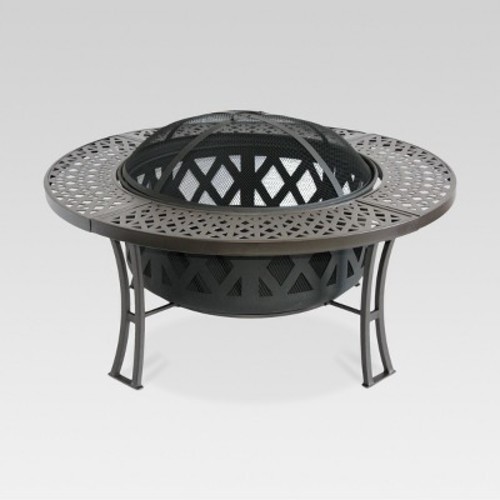 Northwood 38 Steel Wood Burning Fire Table Round Threshold