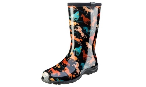horse rain boots women's shoes
