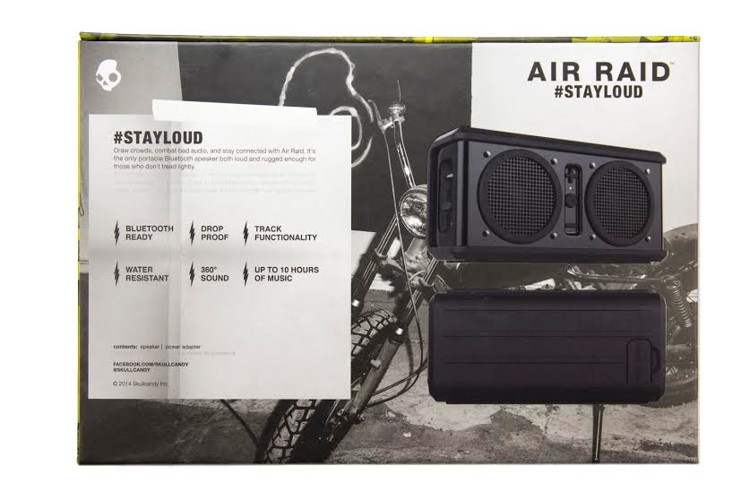 air raid bluetooth speaker