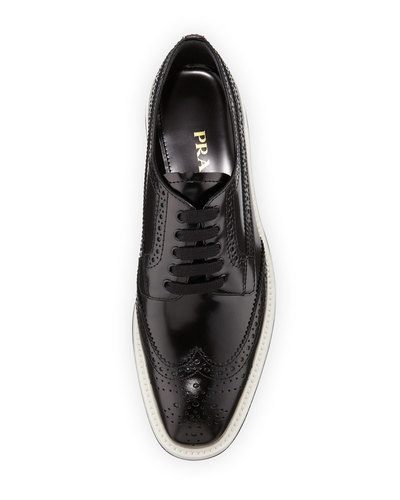 prada women's oxfords