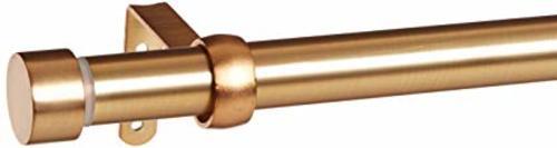 Umbra Ca 1 Inch Curtain Rod For Window 36 To 66 Brushed Umbra Ca 1 Inch Curtain Rod For Window 36 To 66