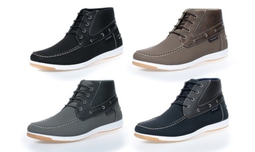 mid top boat shoes