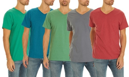 the Loom Mens V-Neck T-Shirt Multipack 